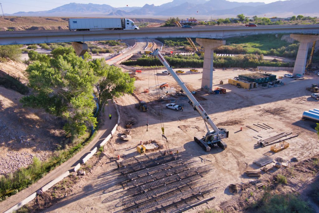 Bridge Construction-Littlefield, AZ-Drone Services