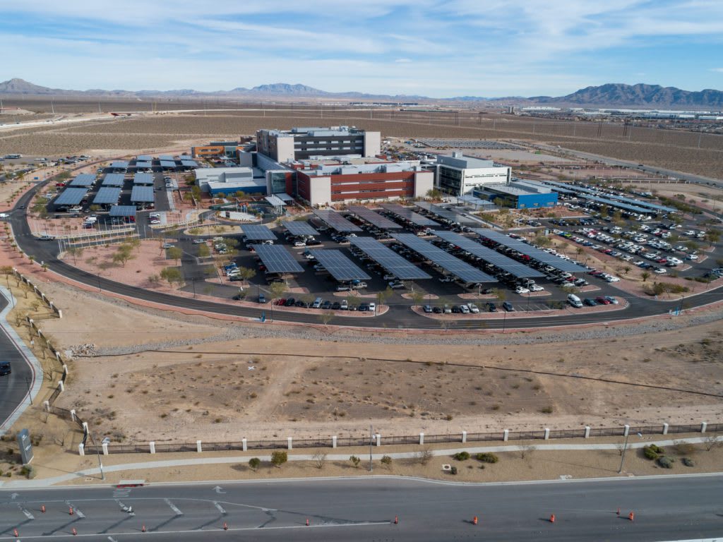 VA Hospital in N Las Vegas-Drone Service